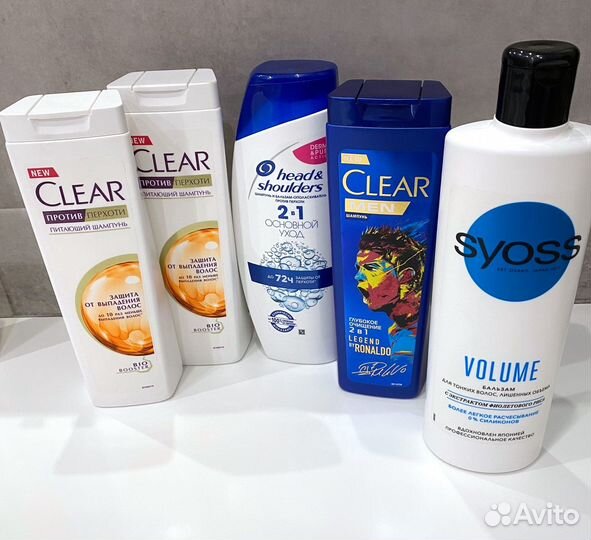 Clear, head & shoulders syoss шампунь, новая