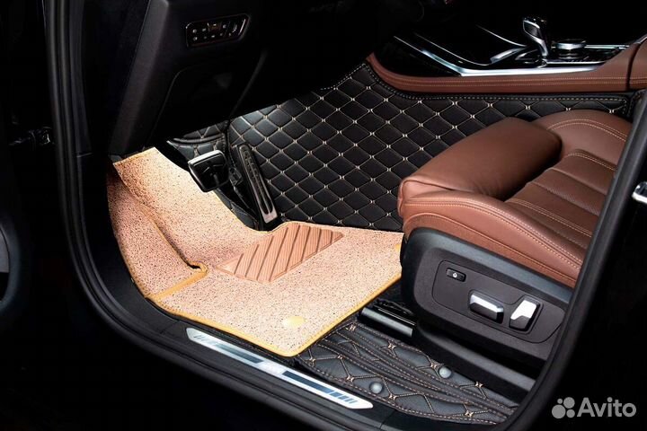 3D Коврики Audi A8 A7 A6 A5 Салон Багажник Экокожа