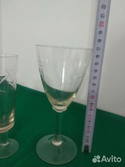 Фужеры старинные Мальцов