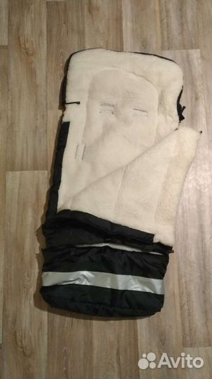 Зимний конверт в коляску