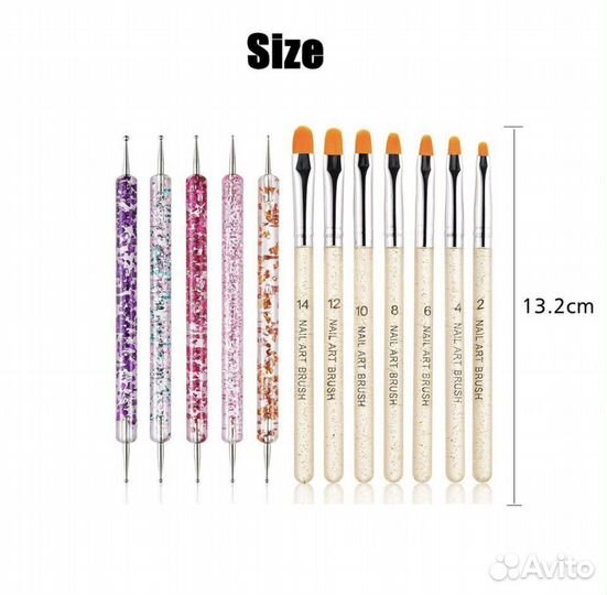 Кисти и дотсы для ногтей