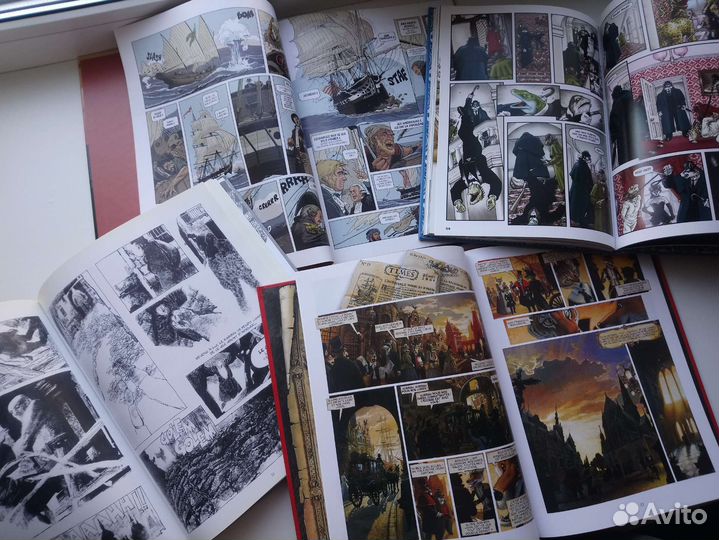 Комиксы на английском, французском языке bd