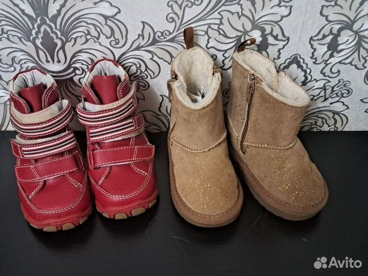 Ugg угги детские 20 зимние и орто ботинки зим