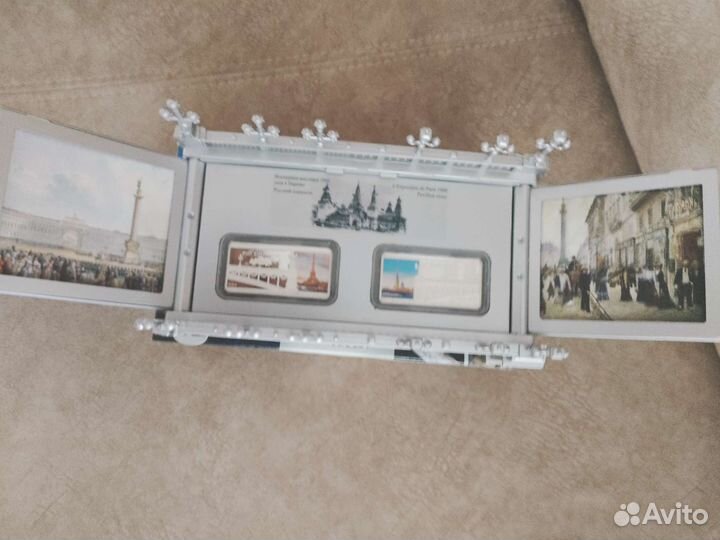 Набор серебряных монет Знаменитые мосты