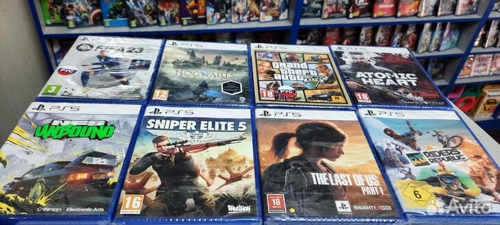 PS5 игры (Новые и Б/У)
