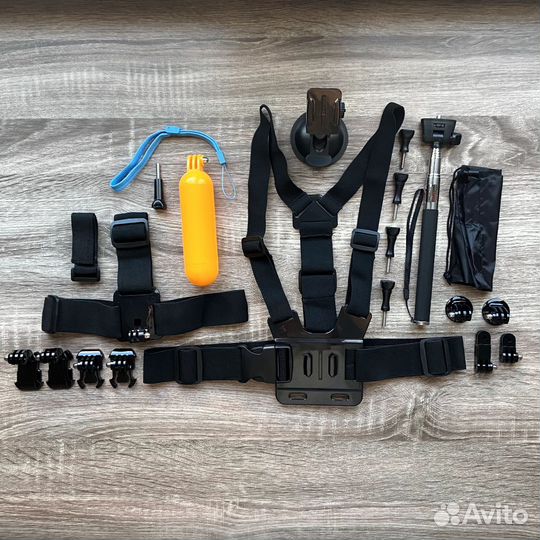 Большой набор креплений для Гоу Про