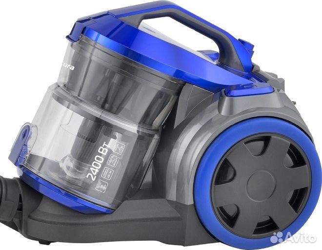 Пылесос 2400Вт/450Вт. hepa-фильтр. 2.0 л. 8315
