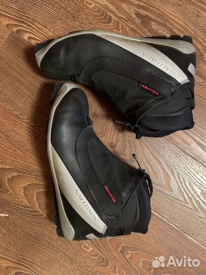 Беговые лыжи Fischer SC Combi, крепления и ботинки