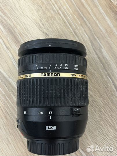 Объектив tamron для canon 17-50.F/2.8