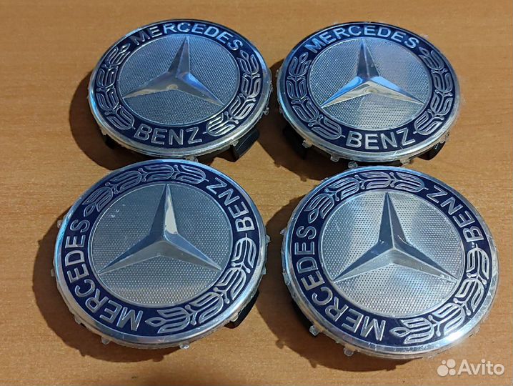 Колпачки на литые диски Mercedes Benz от 1шт