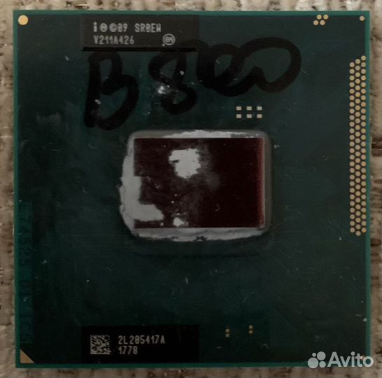 Процессоры для ноутбуков