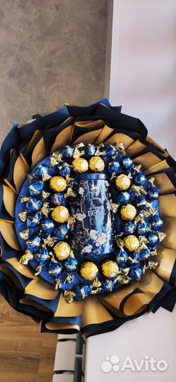 Букет из конфет на 1 сентября