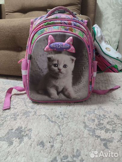 Рюкзак для девочки ортопедический