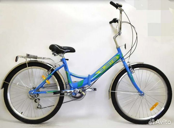 Новый складной велосипед 24