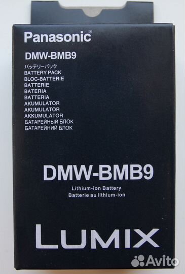 Аккумуляторы Panasonic серии DMW и серии CGA