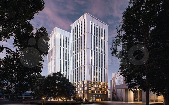 3-к. квартира, 71,5 м², 16/25 эт.