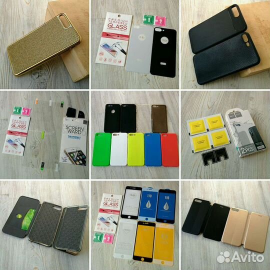 Стекла, пленки и чехлы на iPhone 7 / 8 plus