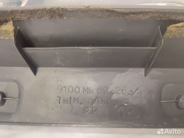 Пластик пятой двери Mitsubishi Pajero 2