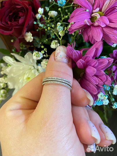 Серебряное кольцо 925 пробы