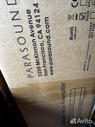 Parasound Zphono 2023 фонокорректор MM MC