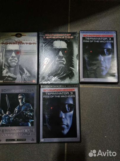 Blu ray и DVD Терминатор