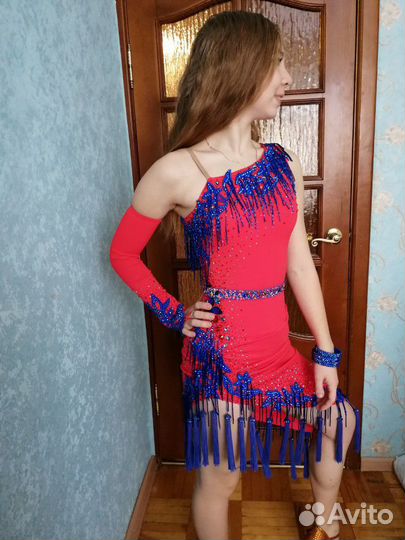 Платье для спортивных бальных танцев