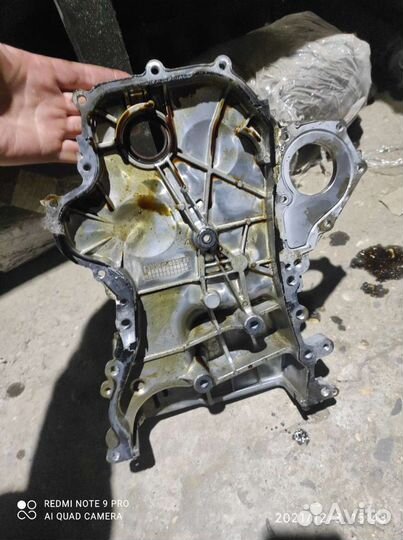 Передняя крышка двигателя Киа Рио 4