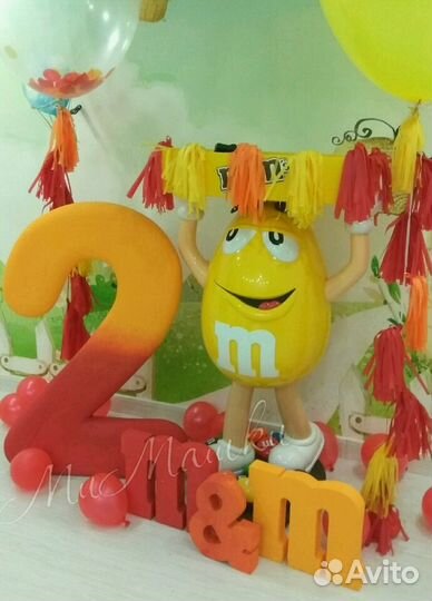 Двоечка на день рождение (объемные цифры)