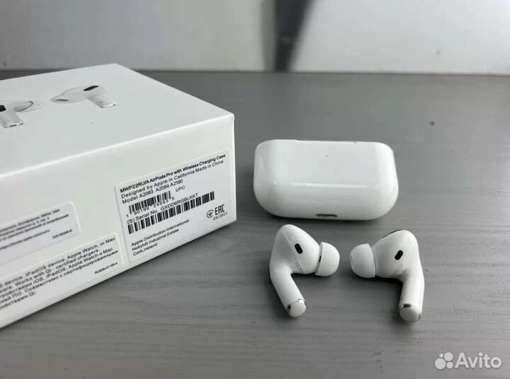Airpods pro оригинальный звук (чехол+доставка)