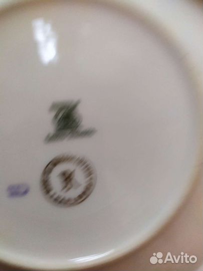 4 Тарелки Мадонна перламутр