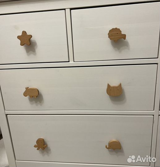 Ручки для комода деревянные в детскую