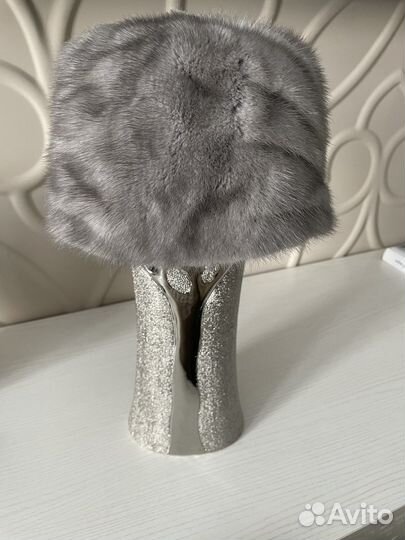 Шапка норковая женская