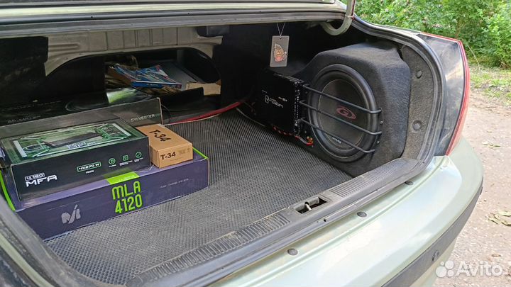 Короб сабвуфера стелс (в крыло)