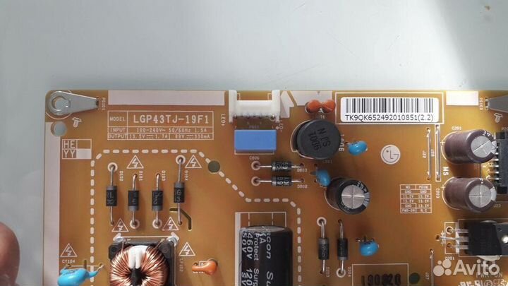 Разбор LG 43lm5500pla