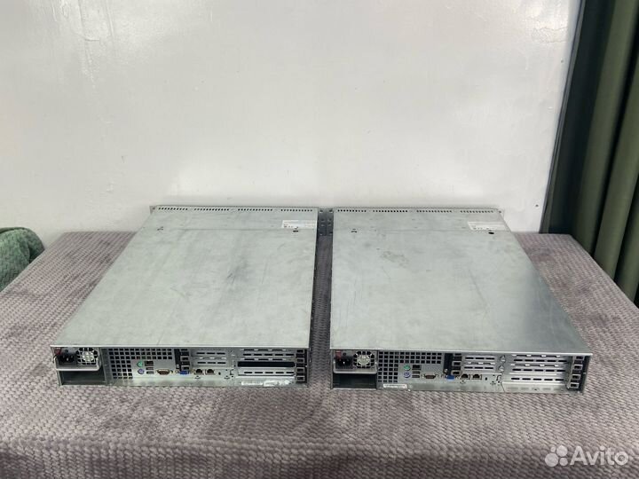 Сервер Supermicro E5620/8 Гб/250 Гб/720W - 2 штуки