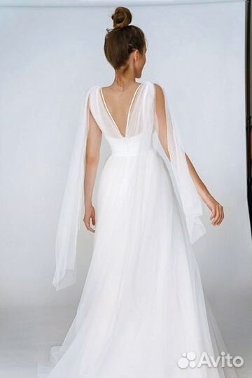 Свадебное платье Одди Мэри Трюфель трансформер