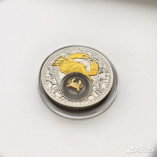 Памятная монета серебро