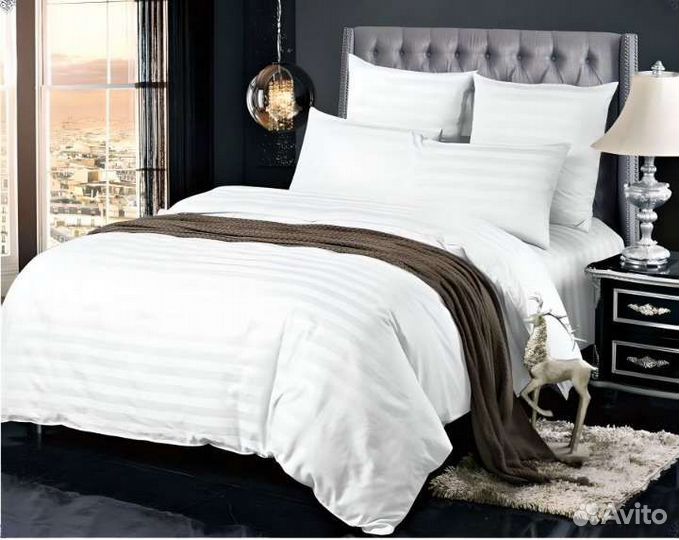 Белье постельное сатин евро