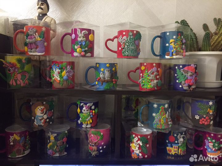 Кружка ручной работы