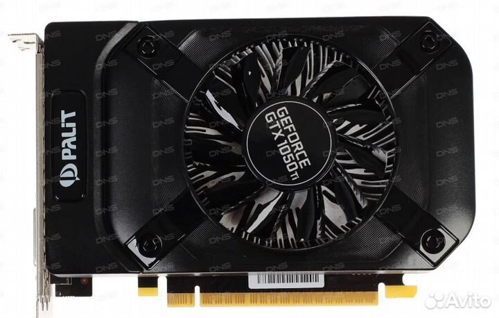 Видеокарта gtx 1050 ti palit 4gb