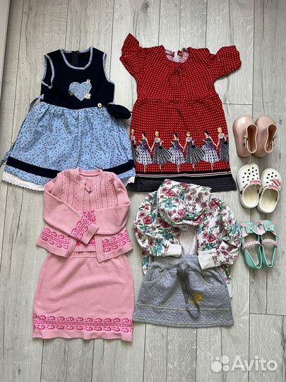Одежда и обувь на девочку