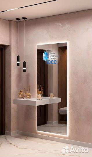 Зеркало новое 70х100