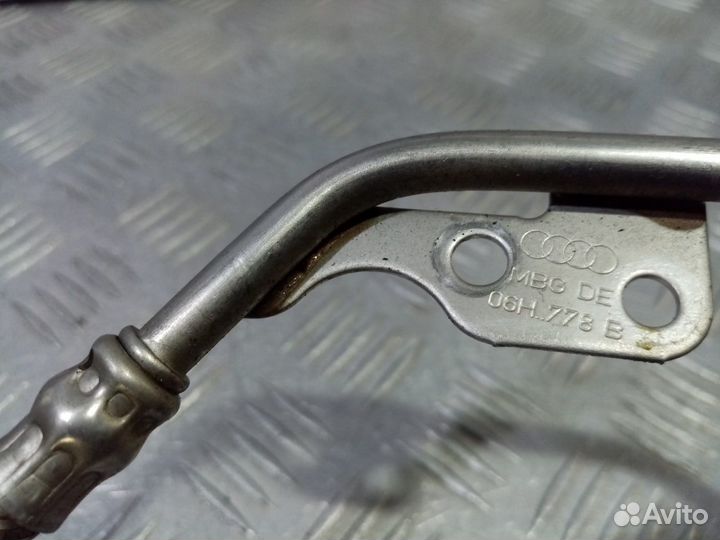 Б/У Трубка масляная турбины Audi#002