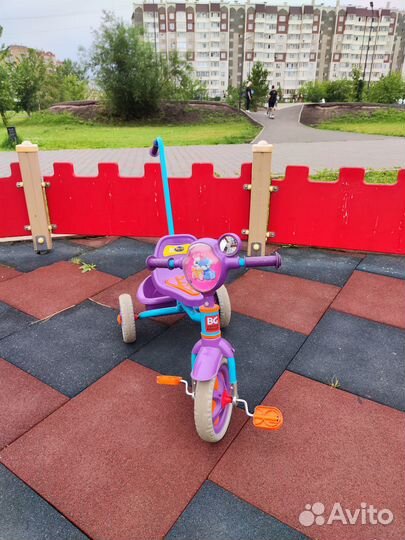 Детский трехколесный велосипед новый