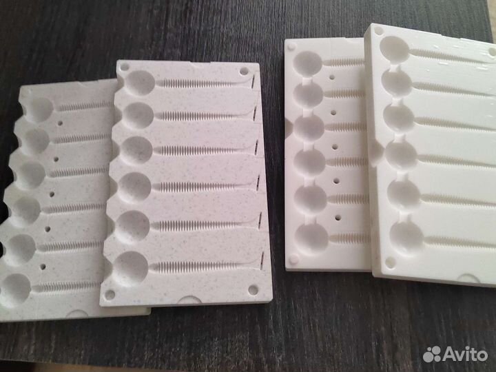 Формы для литья силиконовых приманок