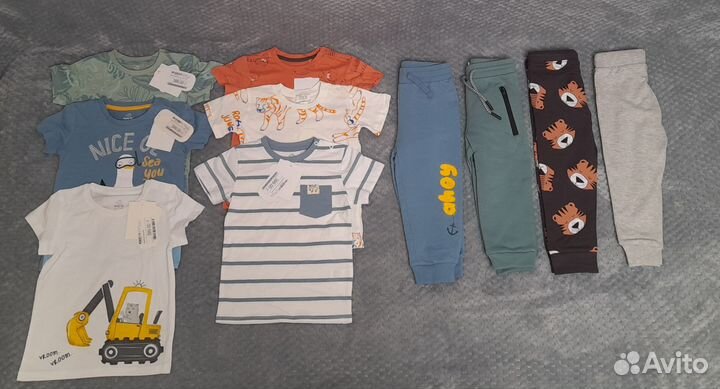 Новые вещи пакетом для мальчика 86 размер