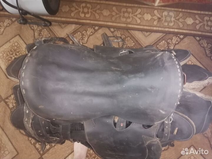 Седло для лошади бу