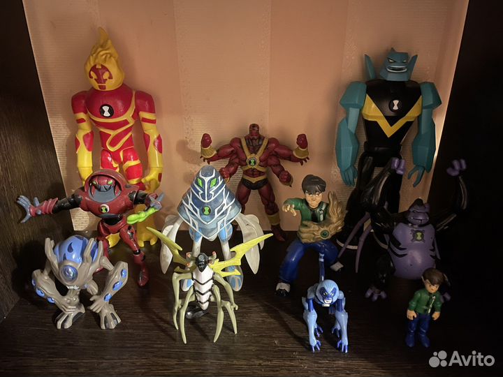 Фигурки бен 10, ben ten, ben 10