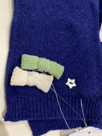 Rosalba брендовый шарф для девочки шерсть