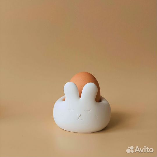 Подставка для яиц пасхальная кролик заяц